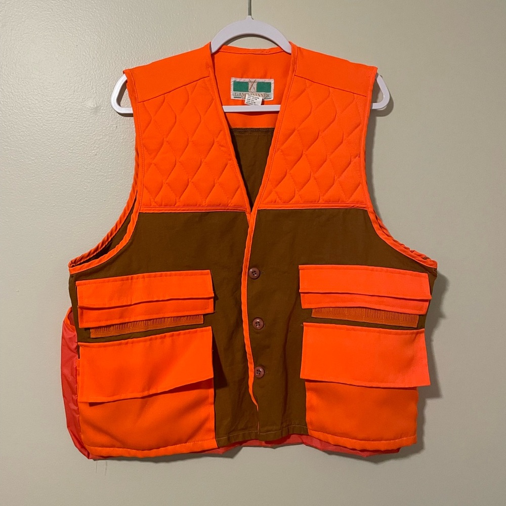 Game Winner Sportswear Orange Hunting Vest